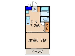 ル・コンテの物件間取画像